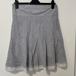 Elegant Vintage Y2K  Striped A-Line Skirt